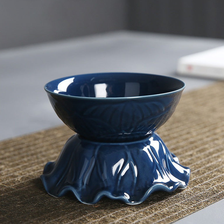 Exquisite Chinese Blue Landscape Porcelain Tea Set - Handcrafted 12-Piece Ceramic Gift Set for Afternoon Tea, Home Decor & Wedding Gifts - Perfect for Tea Ceremonies, Housewarming & Collectors