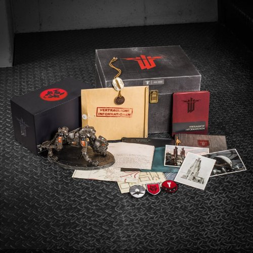 Wolfenstein: The New Order Panzerhund Edition - Collectible Statue (No Game Included) - Perfect for Gaming Fans & Collectors