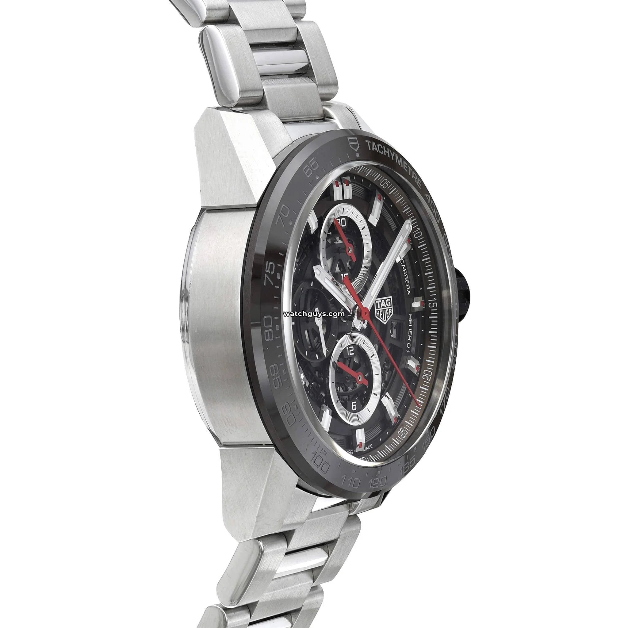 Tag Heuer Carrera Skeleton Automatic Men's Watch CAR201U 0 - Luxury Swiss Chronograph for Business & Formal Occasions