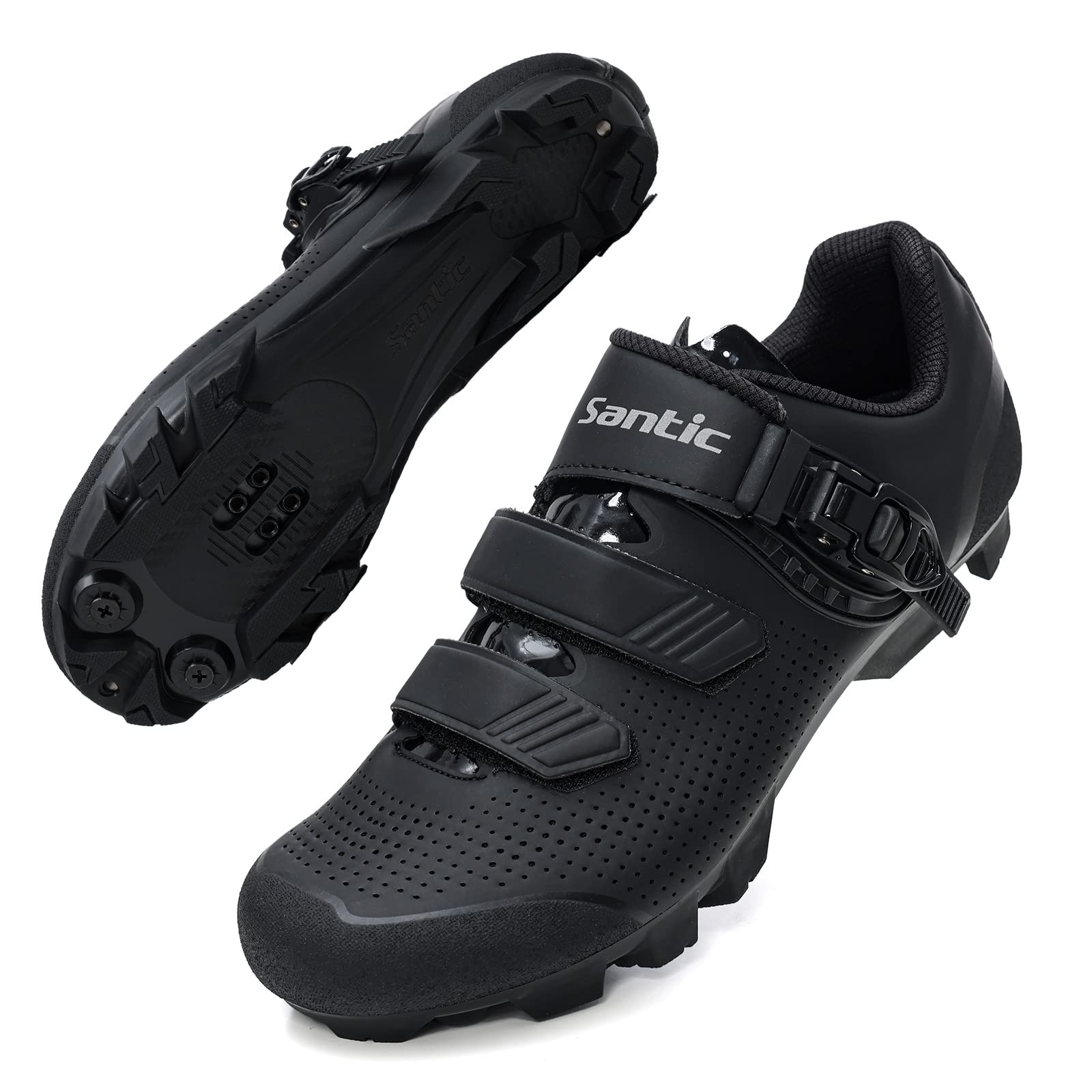Santic SPD Mountain Bike Shoes for Men & Women - MTB & Road Cycling Shoes - Lightweight & Durable for Trail Riding & Commuting