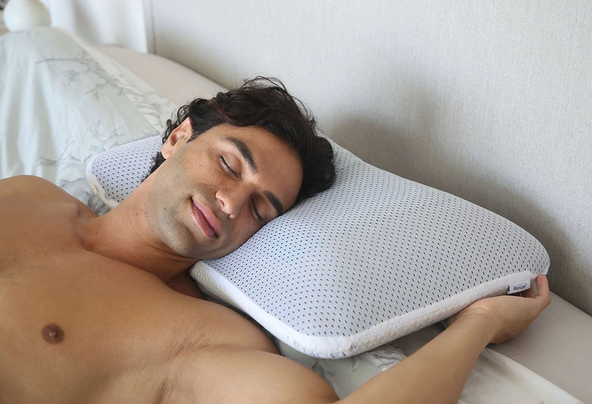 Hydro Cool Comfort Pillow - Cooling Gel Memory Foam Pillow for Neck Pain Relief & Hot Sleepers - Perfect for Side, Back & Stomach Sleepers - Stay Cool All Night