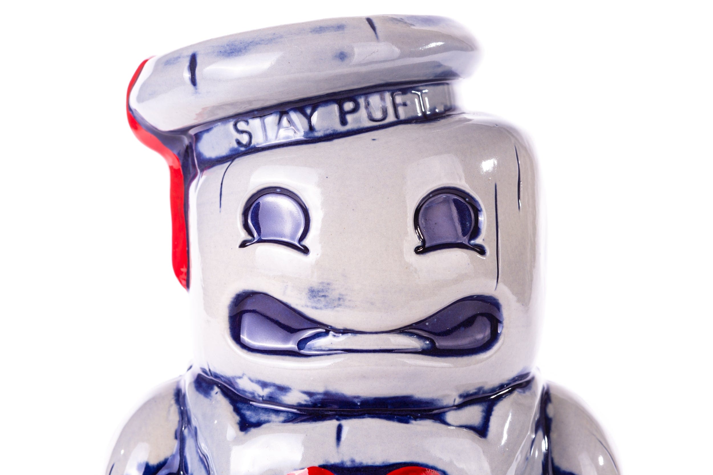 Ghostbusters Stay Puft Marshmallow Man Tiki Mug - Collectible Ceramic Cup for Movie Fans, Halloween Parties & Themed Decor