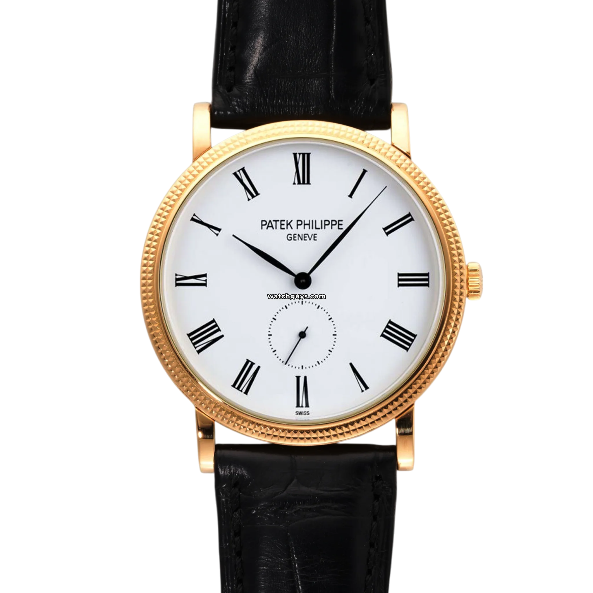 Patek Philippe Calatrava 5119J 001 18K Yellow Gold Men's Dress Watch - Luxury Classic Timepiece for Business, Formal Events & Special Occasions