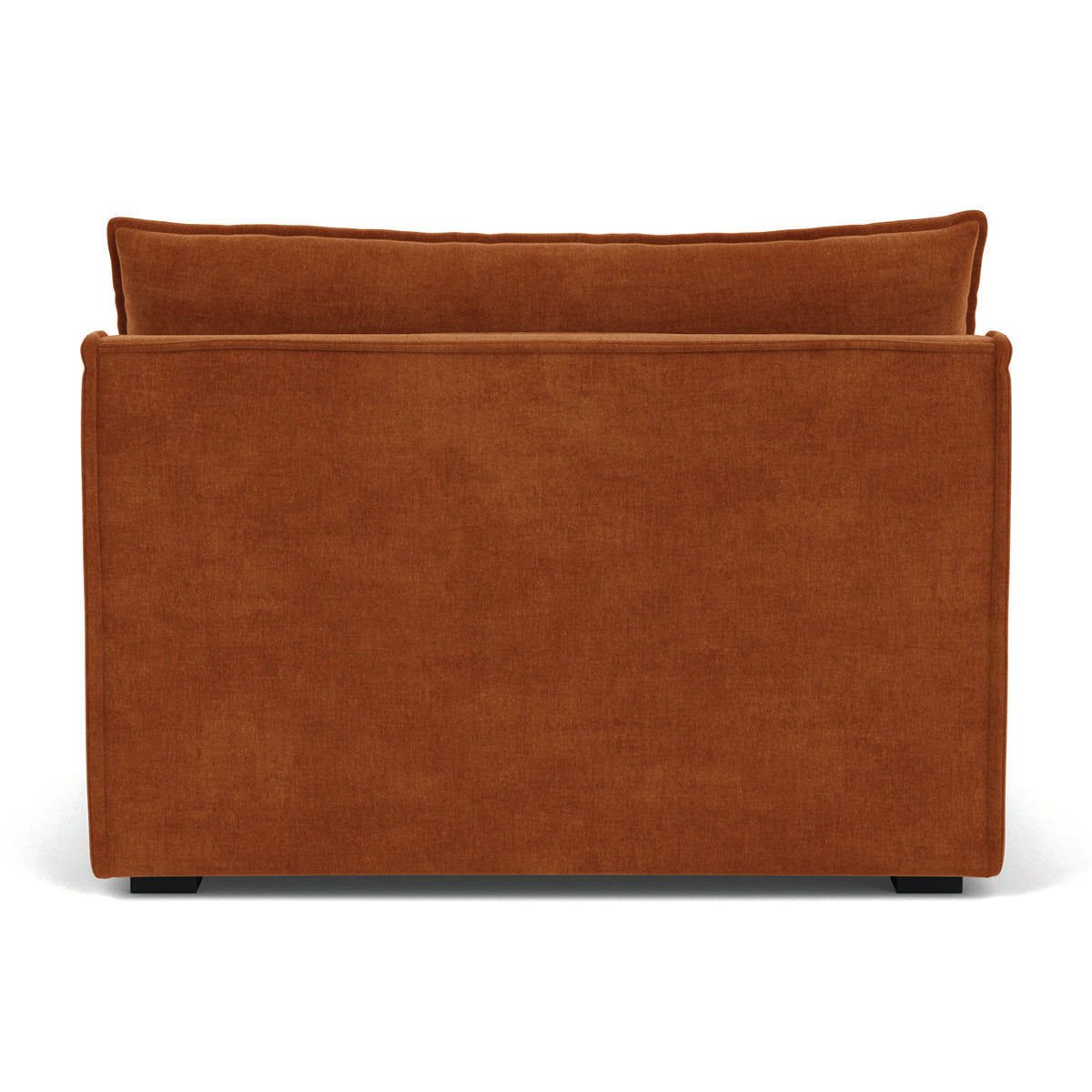 Daphne Fabric Modular 1-Seater Sofa (Armless) - Compact & Stylish for Small Spaces, Apartments, and Living Rooms