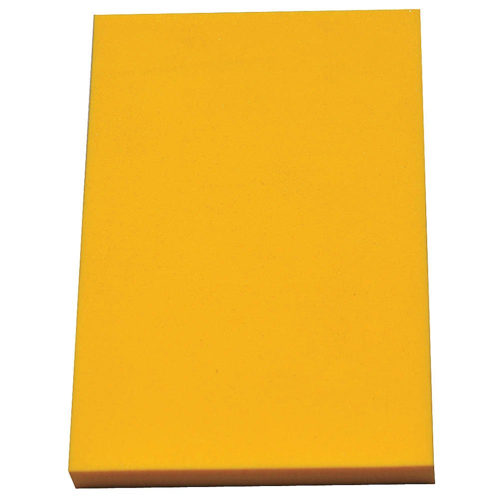 1001354Y - 1 Inch Yellow Polyethylene Kitting Sheet for Industrial Packaging and Warehouse Organization