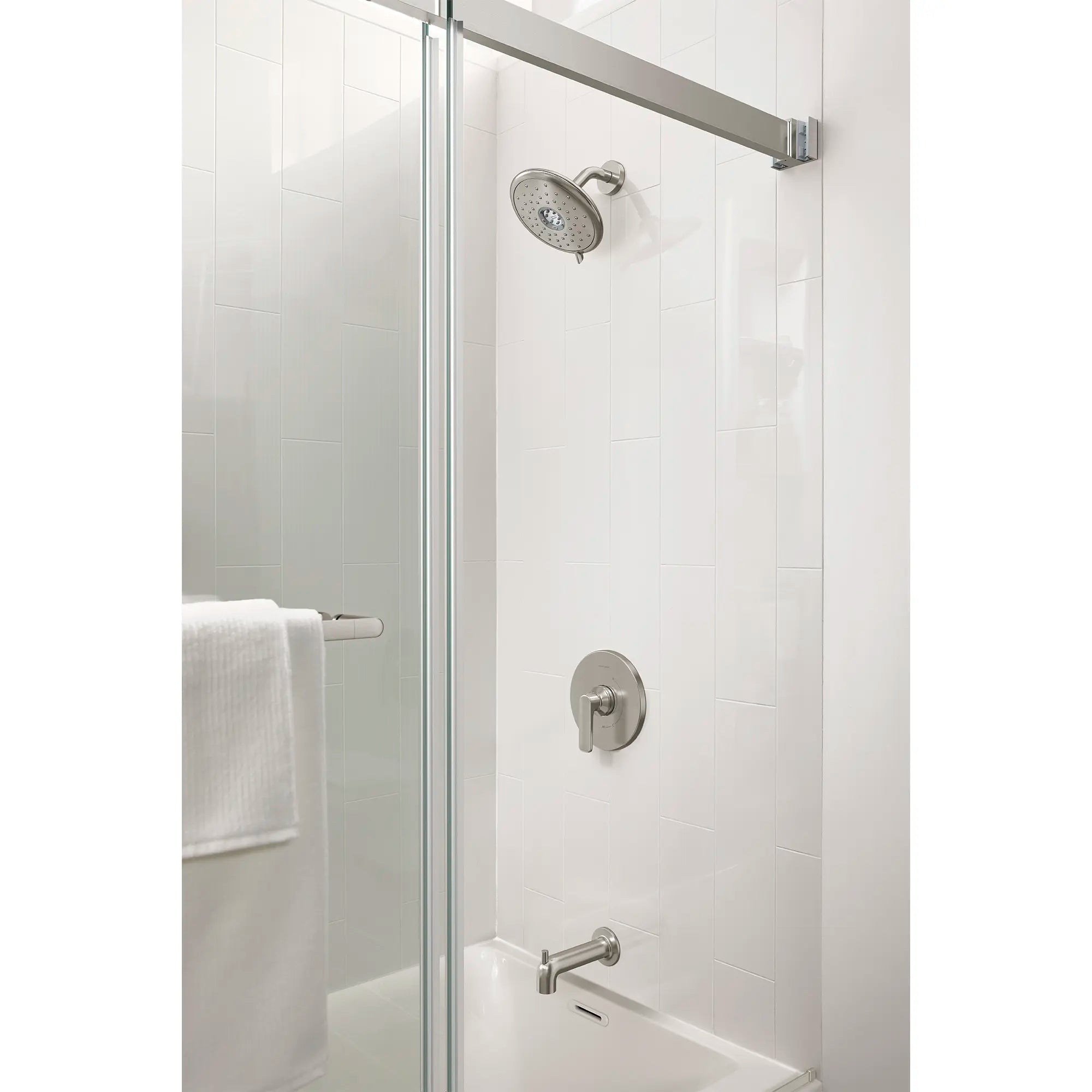 60 x 32 x 72 Inch Vertical Tile Bath Wall Set - Waterproof Shower Panel System for Modern Bathroom Renovation | Perfect for Home Spa, Luxury Bath & Shower Area Upgrade