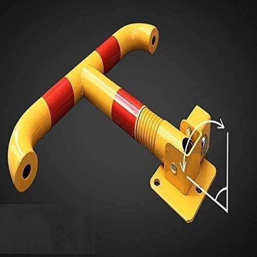 Heavy Duty Parking Barrier Lock - Anti-Crash Fixed Bollard for Vehicle Control & Parking Space Protection | Ideal for Driveways, Garages, Commercial Lots & Restricted Areas