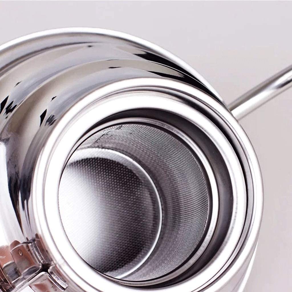 Premium Stainless Steel Tea Pot with Removable Infuser - Perfect for Loose Leaf Tea & Tea Bags | Dishwasher Safe & Heat Resistant | Ideal for Home, Office & Gift Giving