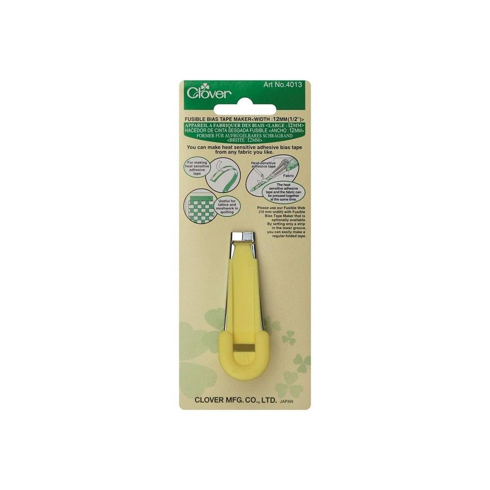 Clover Fusible Bias Tape Maker Set - 5 Sizes (1/4