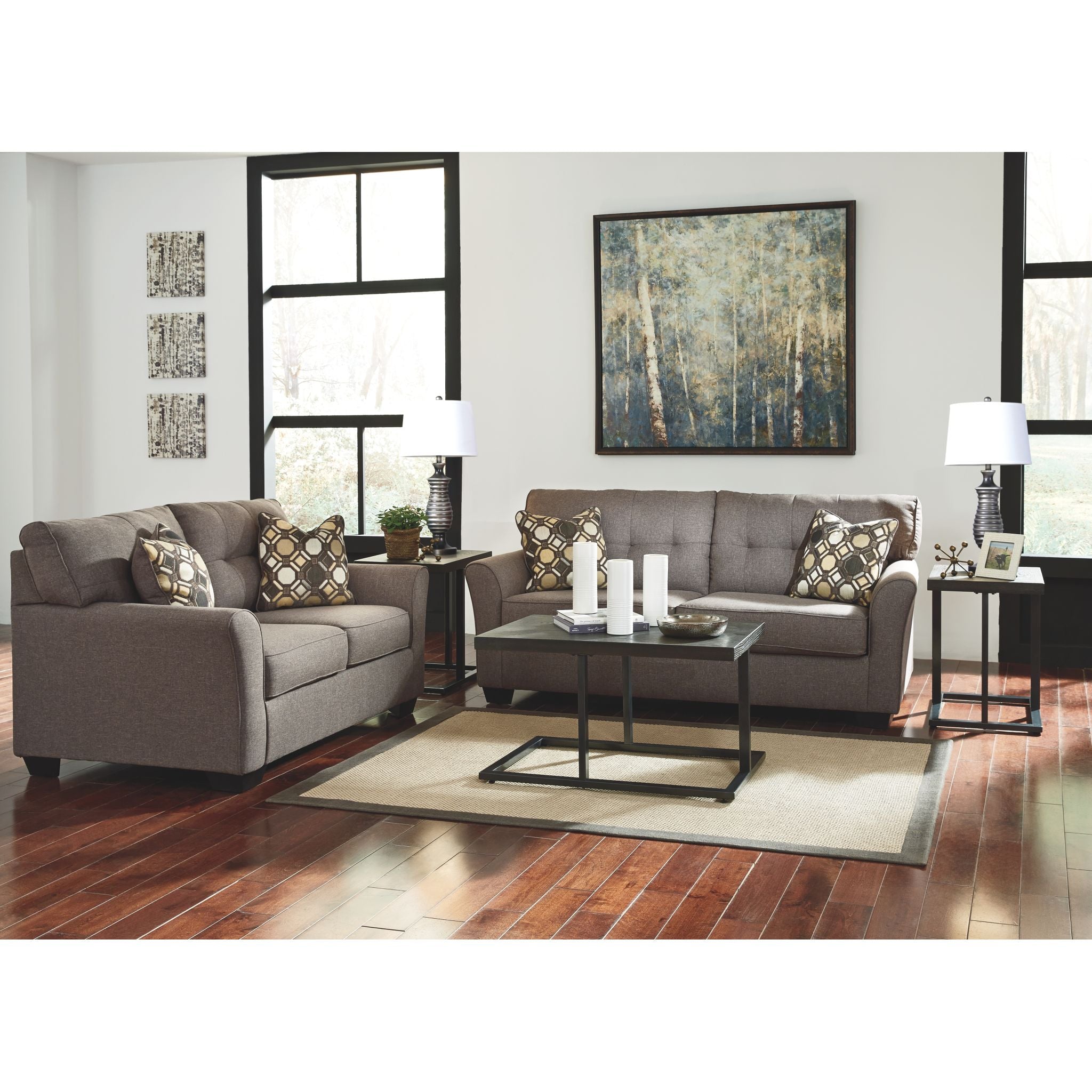 Airdon 3-Pack Bronze Side Tables - Perfect for Living Room, Bedroom, or Outdoor Patio Decor