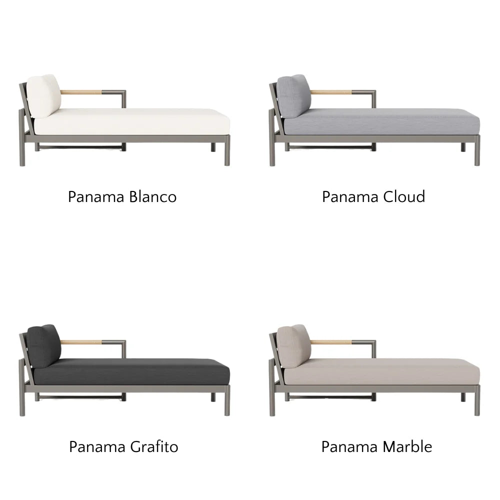 Breeze XL Outdoor Chaise Lounge Right - Premium Patio Furniture for Poolside, Garden & Backyard Relaxation