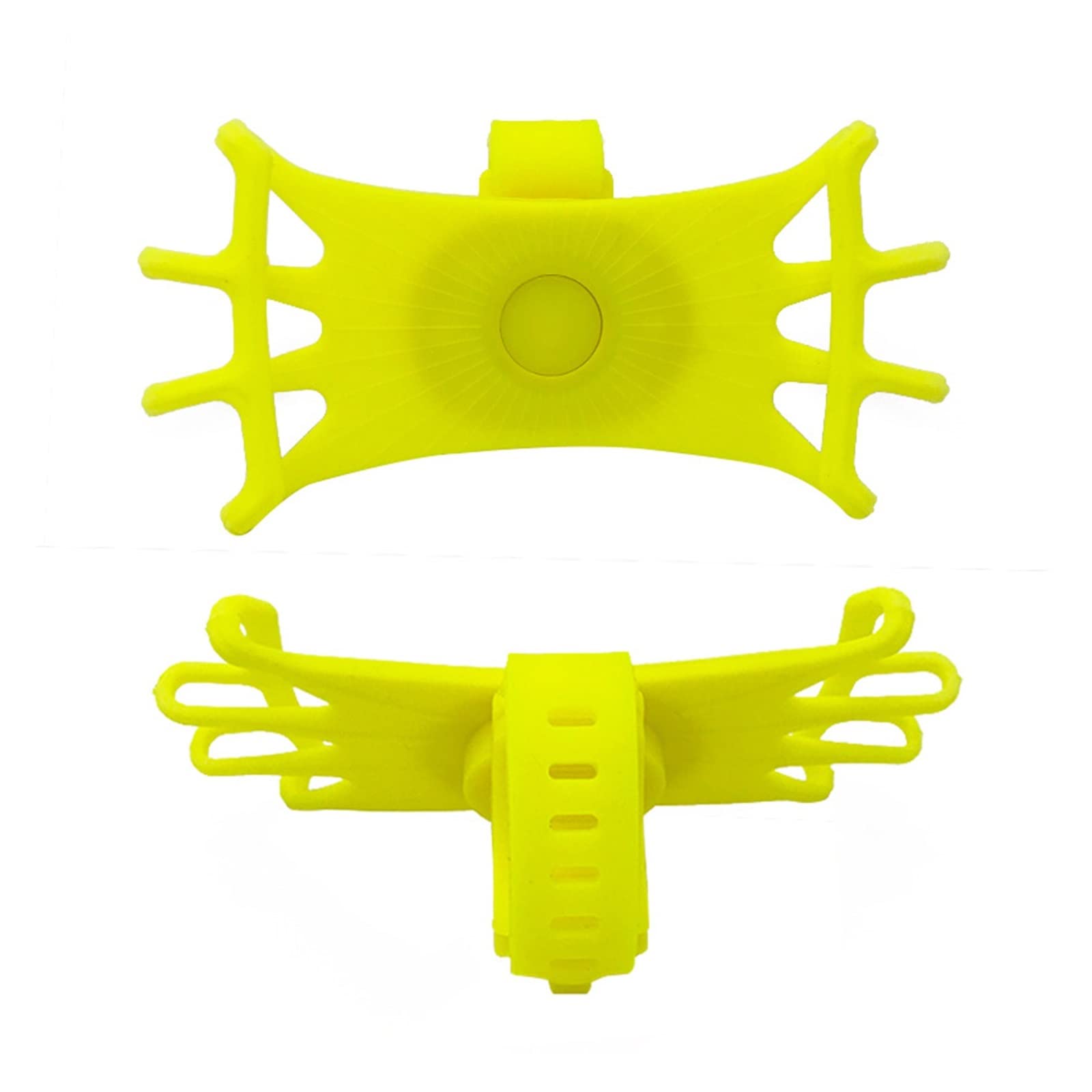 BEIYAO Universal Motorcycle & Bicycle Phone Mount Holder - Waterproof Shockproof for iPhone Samsung - Yellow - Perfect for Riding, Commuting & Outdoor Adventures
