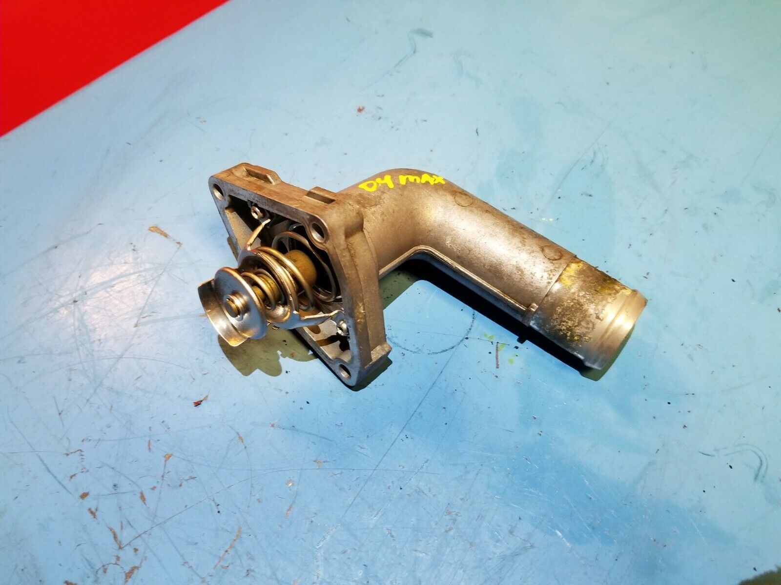 2003-2006 Nissan Maxima Coolant Water Outlet with Thermostat - OEM Replacement Part (Fits 110K Miles) - Engine Cooling System Repair for Daily Driving & Performance