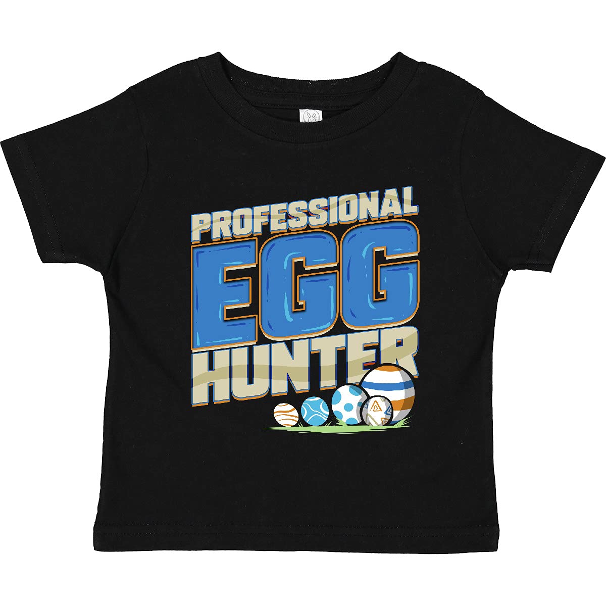 Inktastic Easter Professional Egg Hunter Toddler T-Shirt - Cute Easter Egg Hunting Outfit for Toddlers - Perfect for Easter Egg Hunts, Spring Celebrations & Family Photos