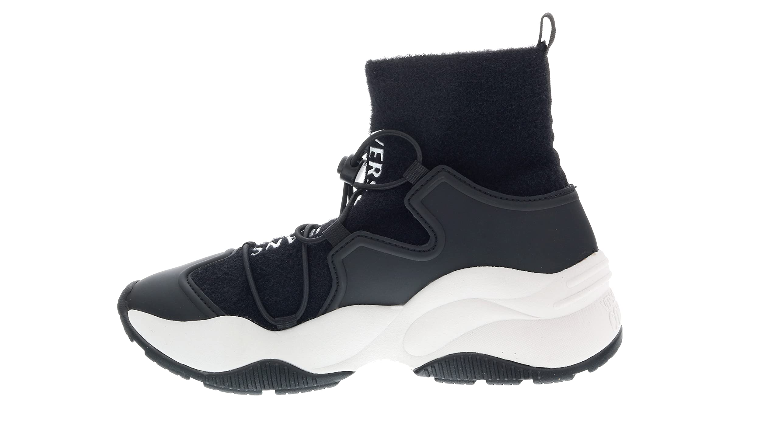 Versace Jeans Couture Women's Black Fashion Sneakers - Stylish Comfort for Casual Wear, Street Style & Everyday Outfits