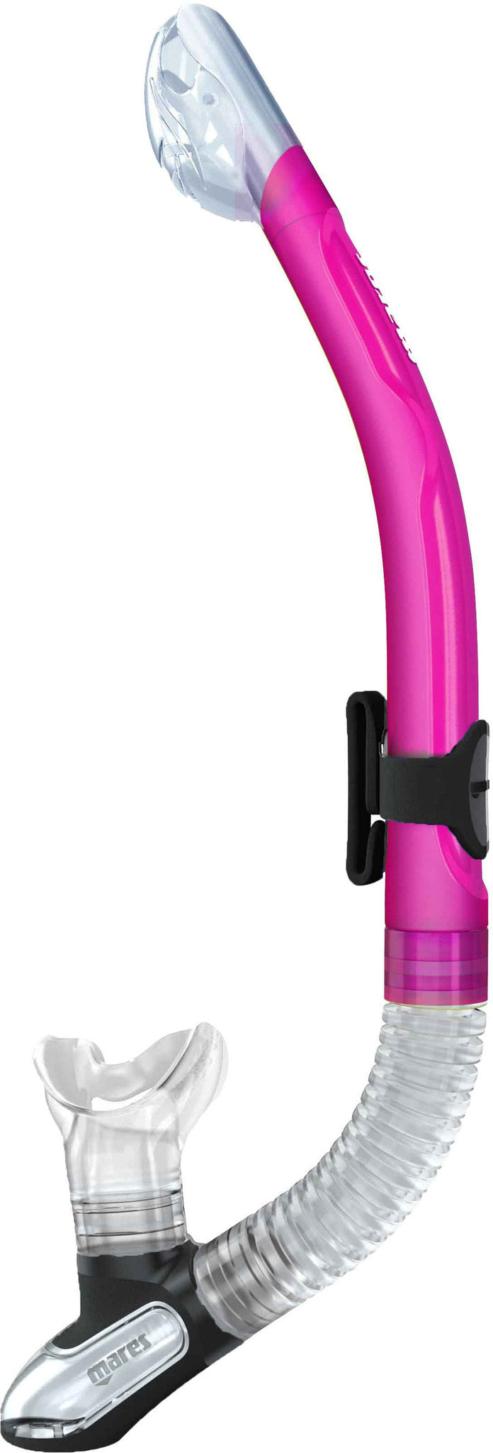 Mares Ergo Dry Snorkel - Top Snorkeling Gear for Comfortable & Dry Breathing - Perfect for Ocean, Pool & Beach Adventures