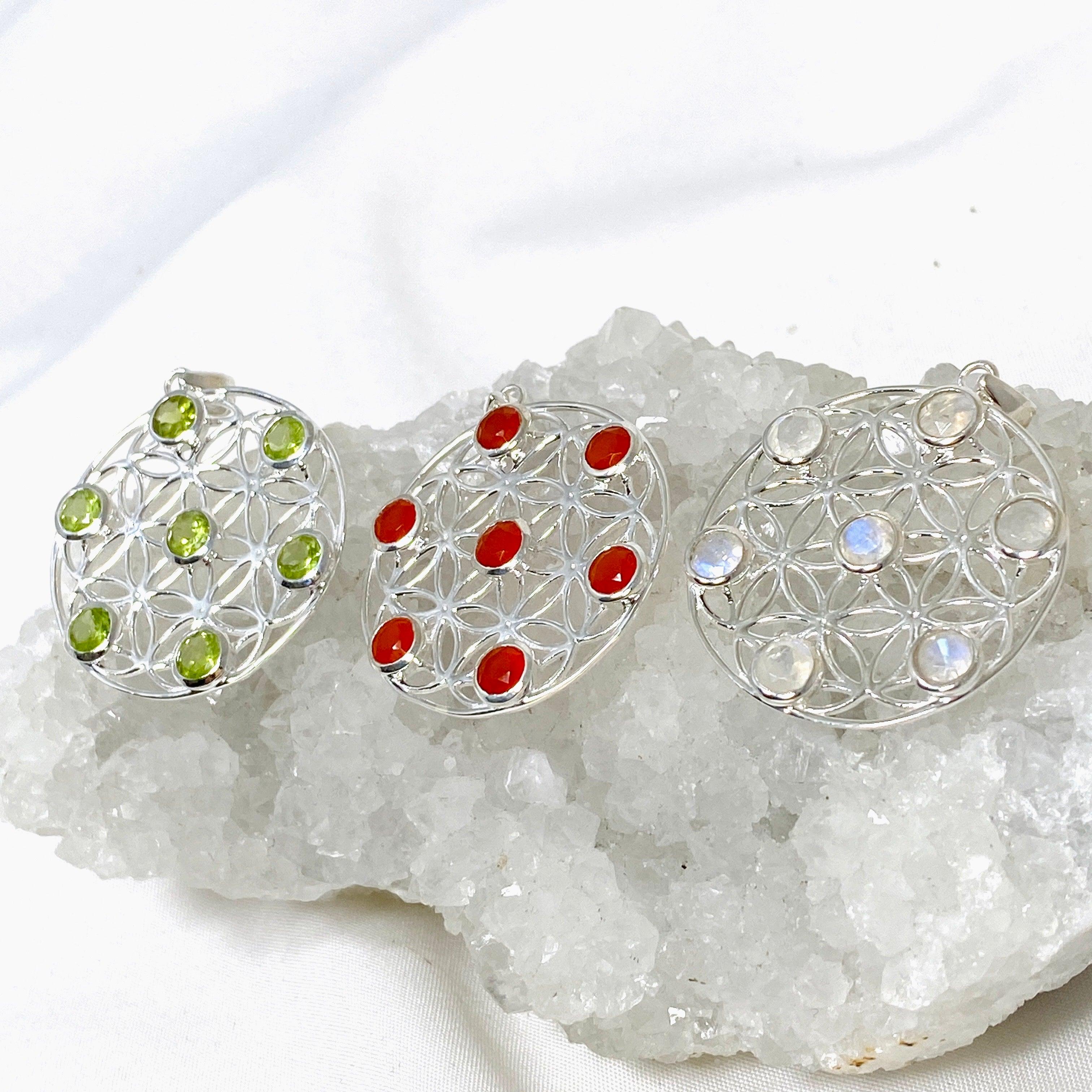 Mandala Pendant Necklace G2178 - Spiritual Jewelry for Meditation, Yoga & Boho Fashion | Perfect Gift for Women
