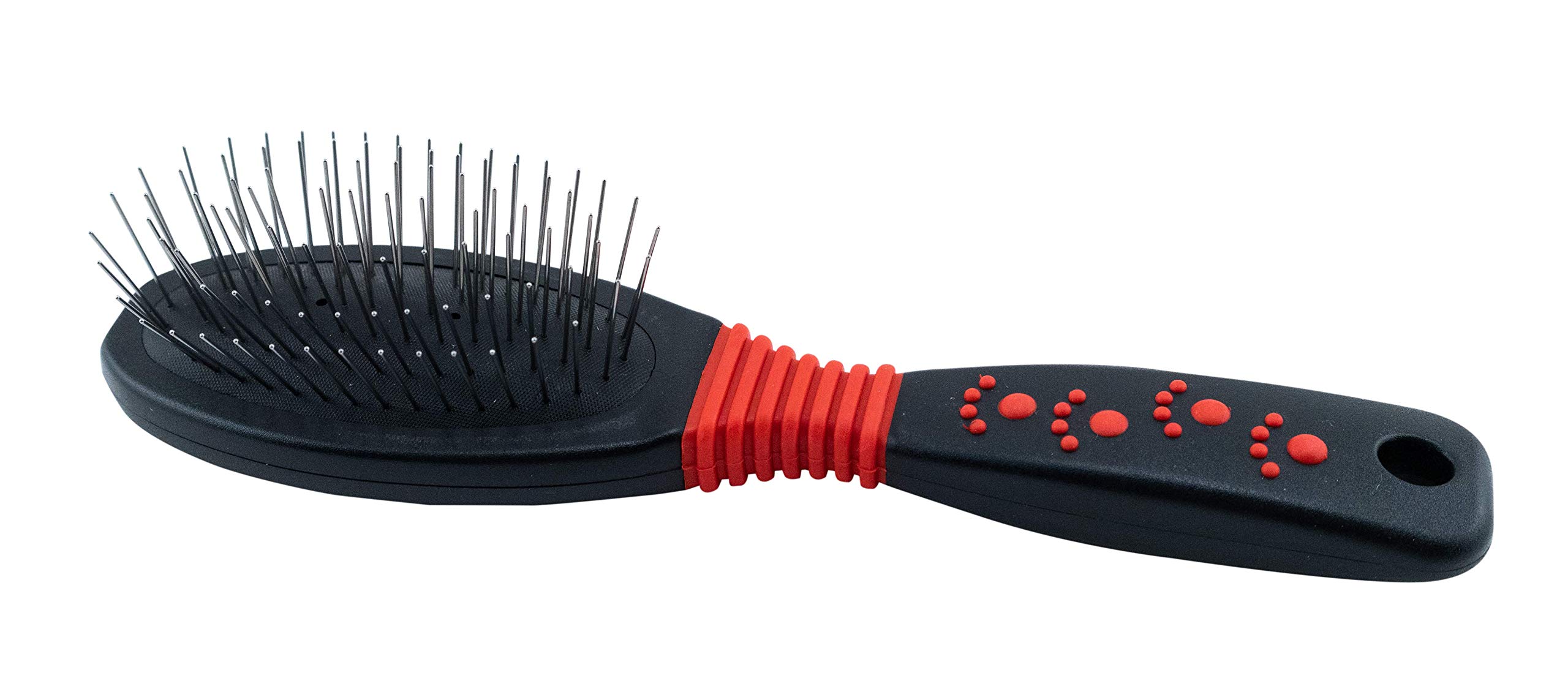 RYAN'S PET SUPPLIES Small Pin Brush for Dogs & Cats - Gentle Grooming Brush for Short & Long Hair - Perfect for Shedding, Detangling & Massaging - Ideal for Home & Professional Pet Grooming