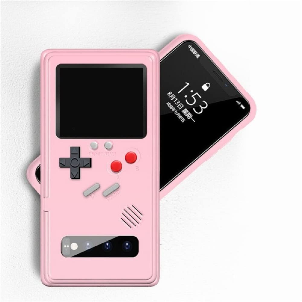 3D Gameboy Gaming Case for Samsung S21 Ultra/S20/Note 20 Plus - Full Color Display Protective Cover for iPhone X/12/13 Pro - Perfect for Retro Gaming Enthusiasts & Phone Protection