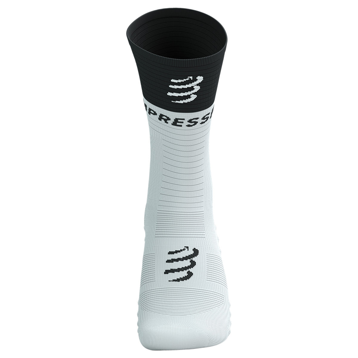 Compressport Mid Compression V2.0 Running Socks - Performance Athletic Socks for Marathon, Hiking & Sports - Enhanced Support & Comfort for Men & Women