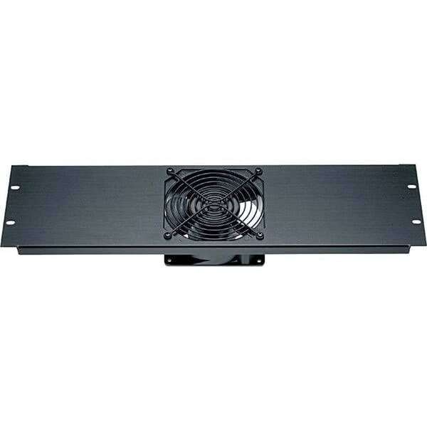 Ultra Quiet Cooling Fan Panel - Single Black Textured Fan for Efficient Thermal Management | Perfect for PC Builds, Gaming Rigs & Server Cooling