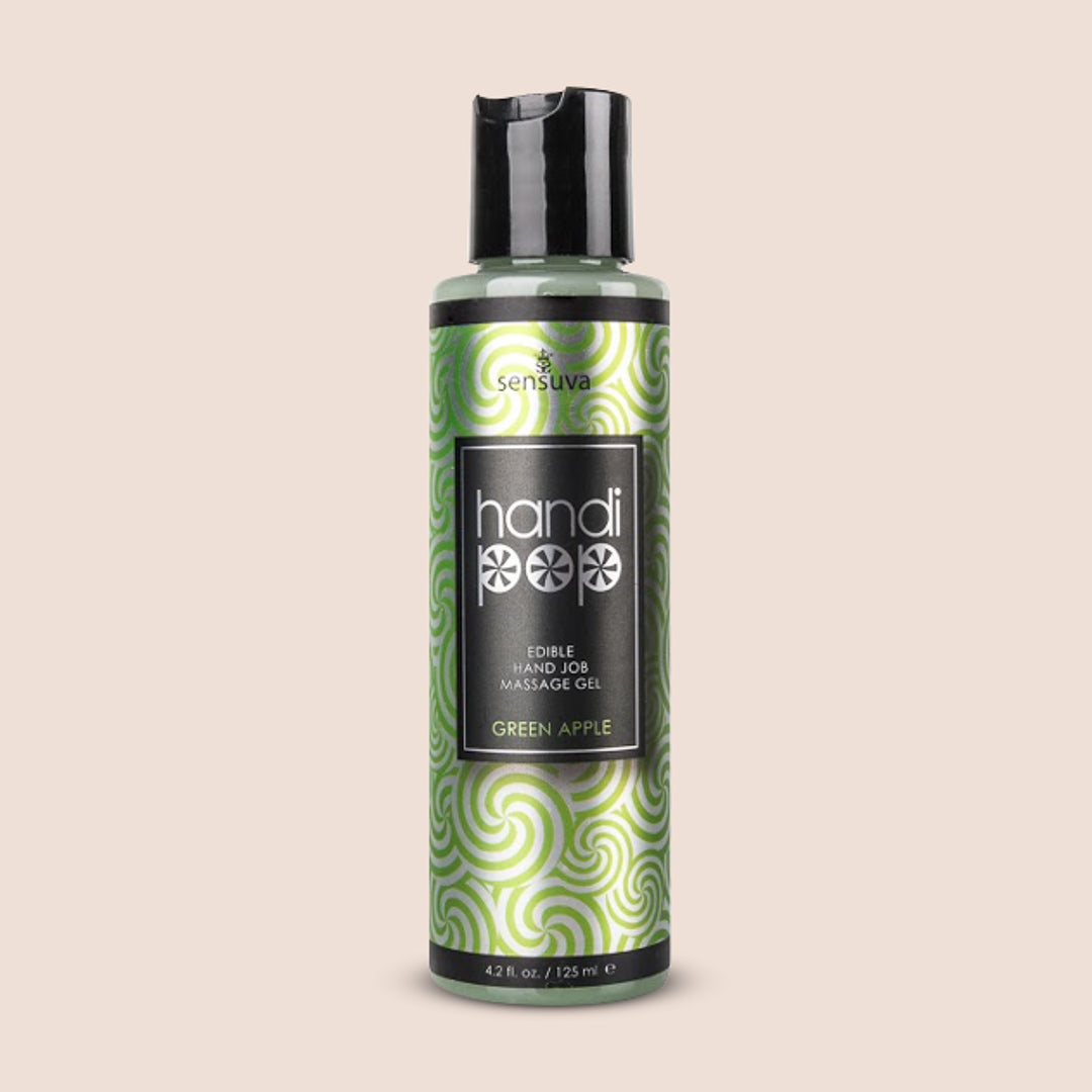 Sensuva Handipop Cinnamon Pastry Scented Massage Gel - 4.2 Oz Moisturizing Lotion for Relaxation & Stress Relief - Perfect for Spa, Home Use & Self-Care Routines