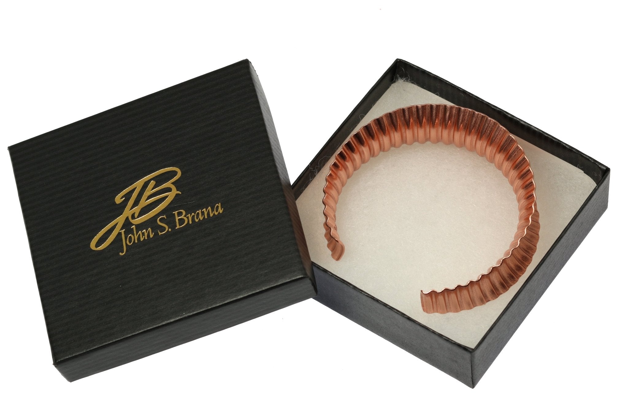 Handmade Corrugated Copper Anticlastic Tapered Cuff Bracelet - Elegant Boho Jewelry for Women, Perfect for Weddings, Parties & Everyday Wear
