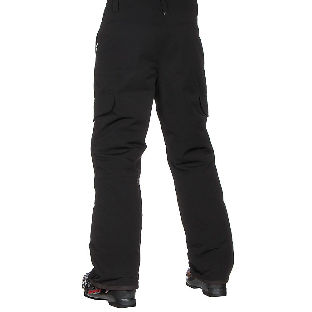 Armada Union Insulated Winter Pants for Men - Large Size, Black - Waterproof & Windproof Cold Weather Trousers for Outdoor Activities, Hiking, and Snow Sports
