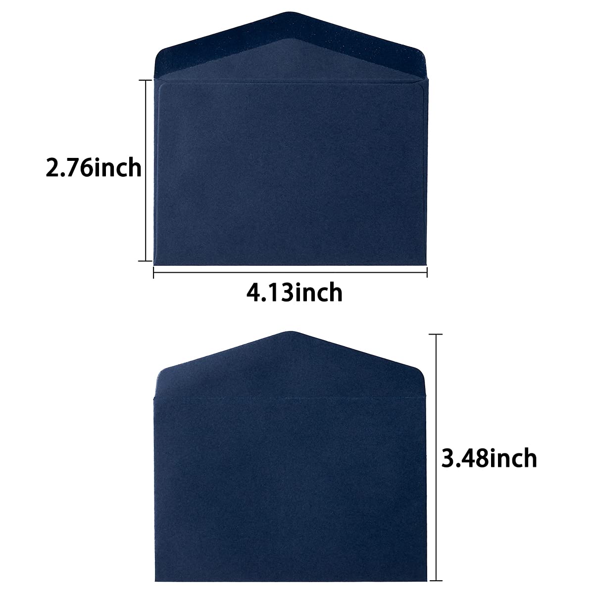 120 Pack Mini Self-Adhesive Kraft Paper Envelopes (4.13