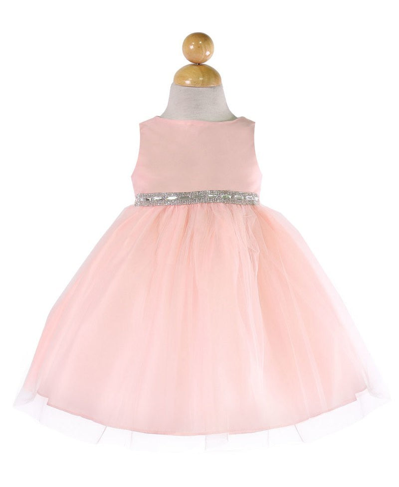Baby Flower Girl Dress for Weddings & Parties - Elegant Lace & Tulle Gown (Style B754) - Perfect for Special Occasions, Photo Shoots & Celebrations