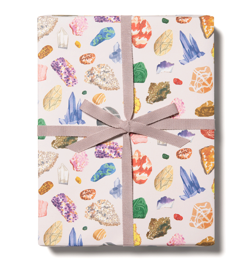 Premium Gems Wrapping Paper Sheets - Elegant Gift Wrapping for Birthdays, Weddings & Special Occasions | Red Cap Cards
