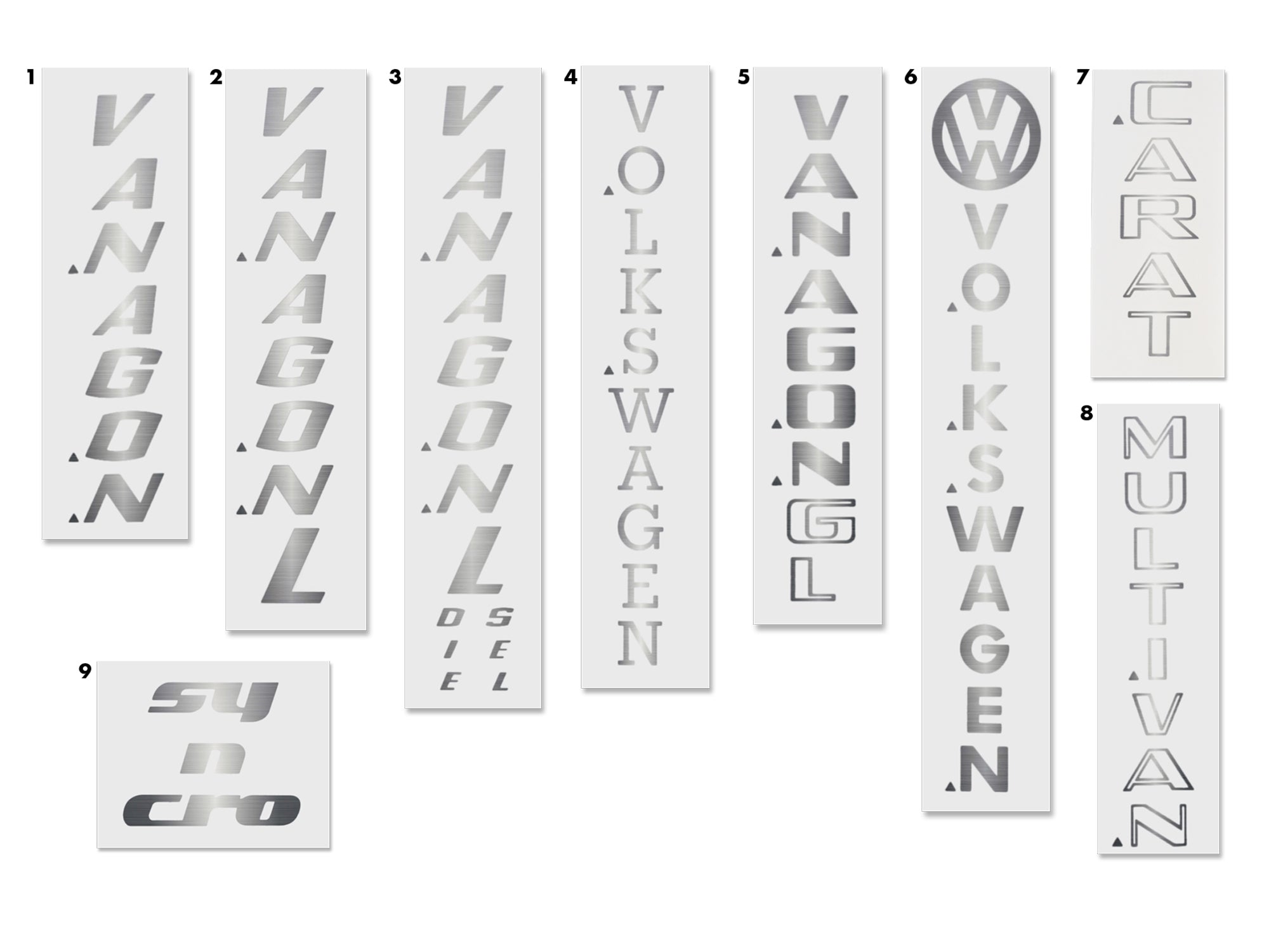 Premium Emblem & Inscription Restoration Decals for Cars, Trucks & Motorcycles - DIY Auto Badge Repair Kit for Vehicle Restoration Projects