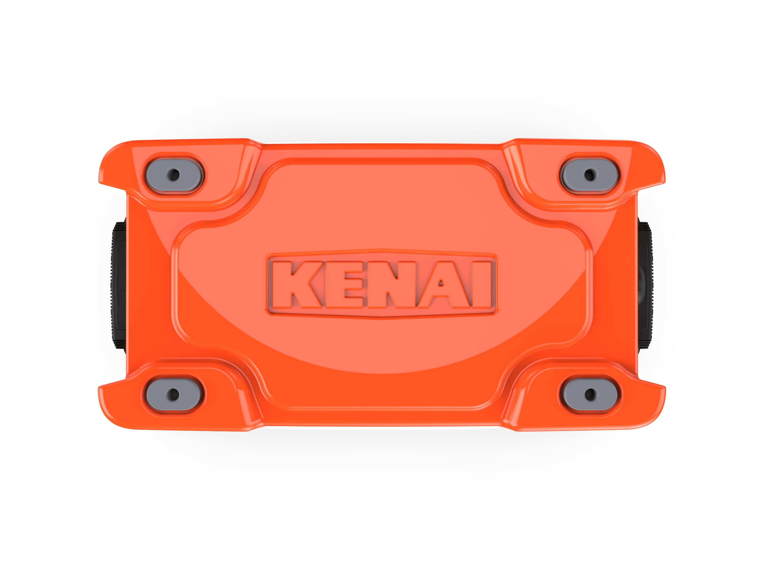 KENAI 45 Quart Rotomolded Cooler - Heavy Duty Insulated Ice Chest for Outdoor Adventures | Lifetime Warranty | Made in USA | Perfect for Camping, Fishing, Hunting, Beach & Boat Trips | Model K45