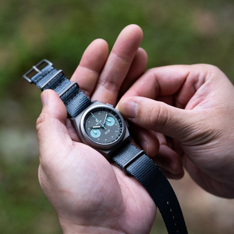 BOLDR Venture Field Medic Watch - Lagoon Blue Diver's Watch for Men | Waterproof, Durable & Stylish | Perfect for Outdoor Adventures, Diving & Everyday Wear