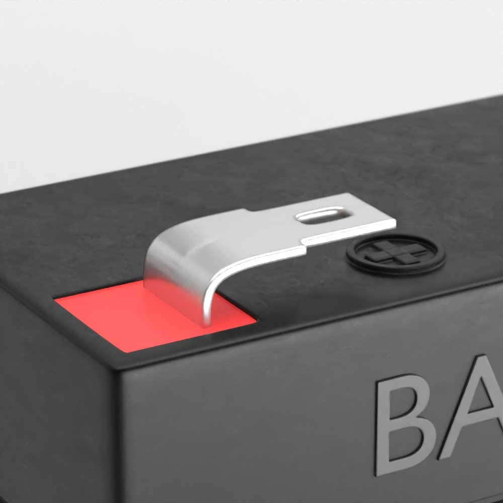 CF6V13 Replacement 6V 1.2Ah SLA Rechargeable Battery - 4 Pack for Emergency Lights, Security Systems & Power Backup