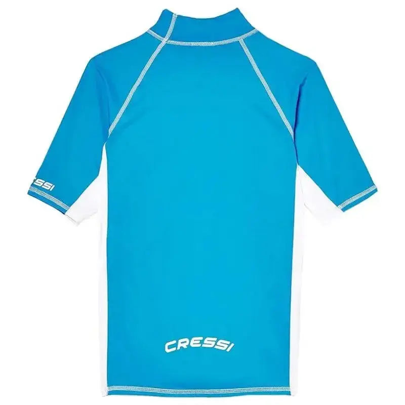 Men's Cressi Rashguard Swim Shirt - UPF 50+ Sun Protection Quick-Dry Pool & Beach Top for Swimming, Surfing & Water Sports
