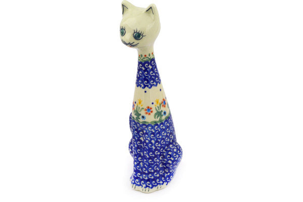 10 Beautiful Cat Figurines with Spring Flowers - Perfect for Home Decor, Garden Ornaments & Gift Giving