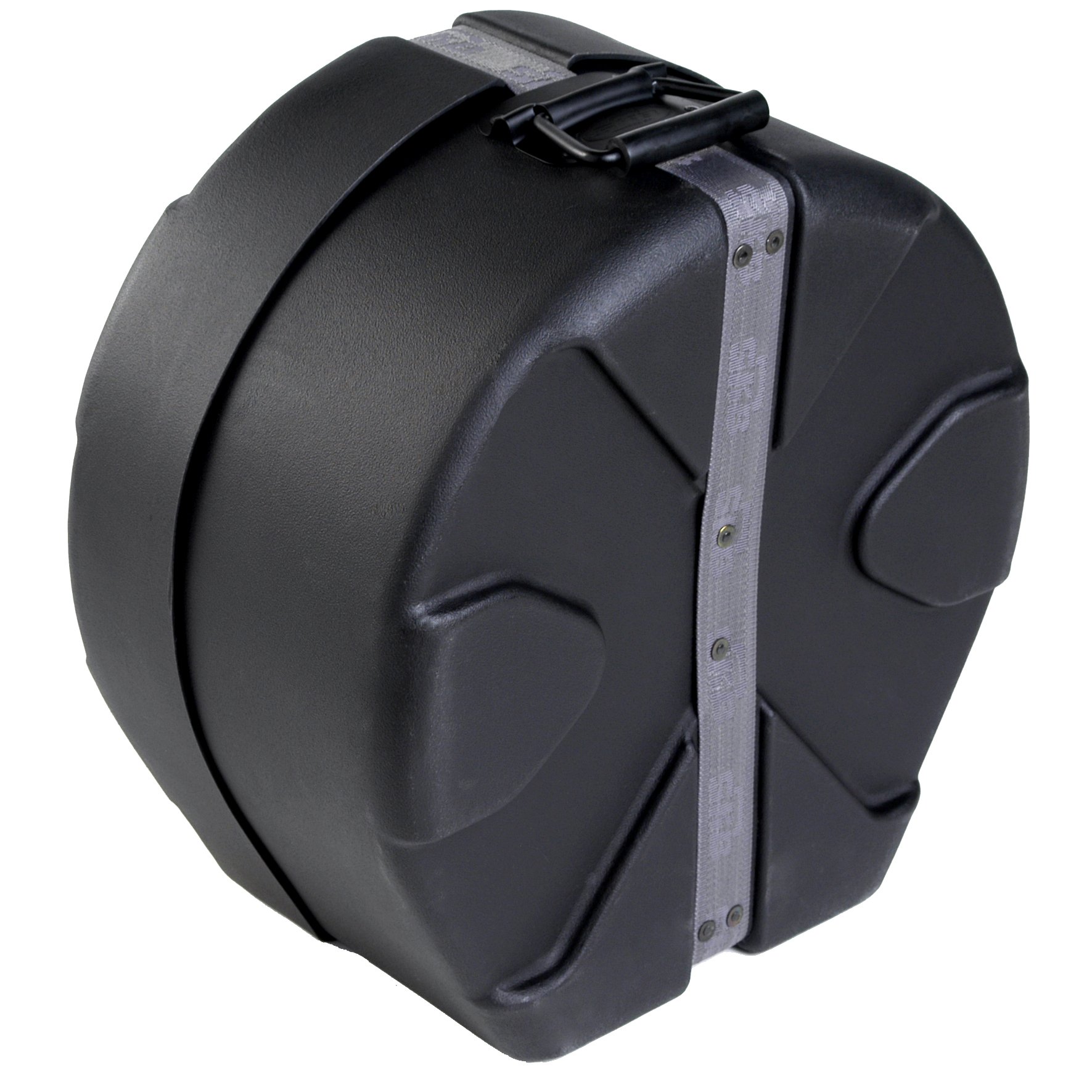 SKB Roto Molded Single Drum Case - Heavy Duty 6.5x14 Inch Waterproof Drum Storage | Perfect for Gigging Musicians, Studio Recording & Travel Protection