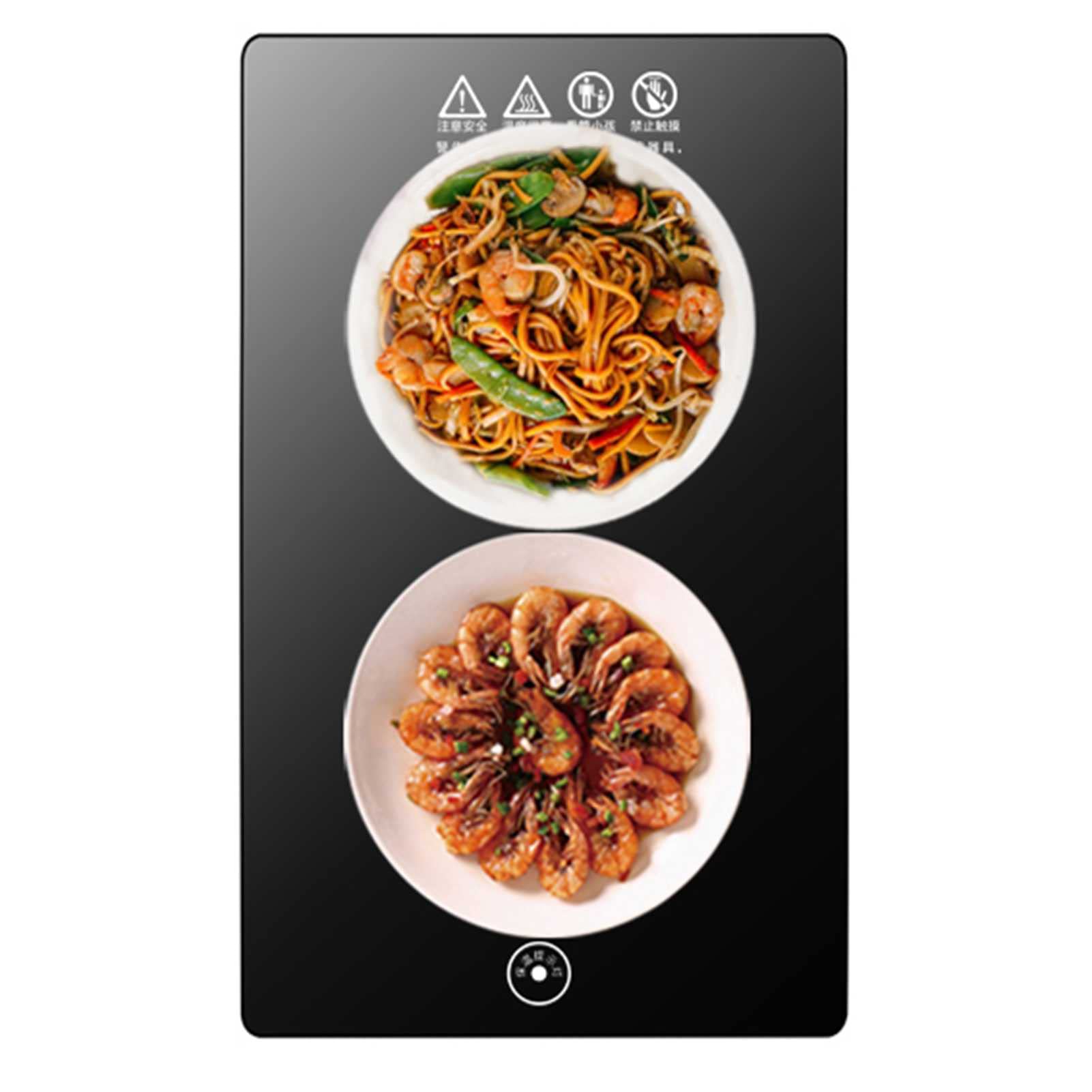 3-in-1 Electric Food Warmer Plate - Adjustable Temperature Warming Tray with Tempered Glass Surface | Keep Meals Hot for Parties, Buffets & Catering | Ideal for Home Entertaining, Restaurants & Office Events