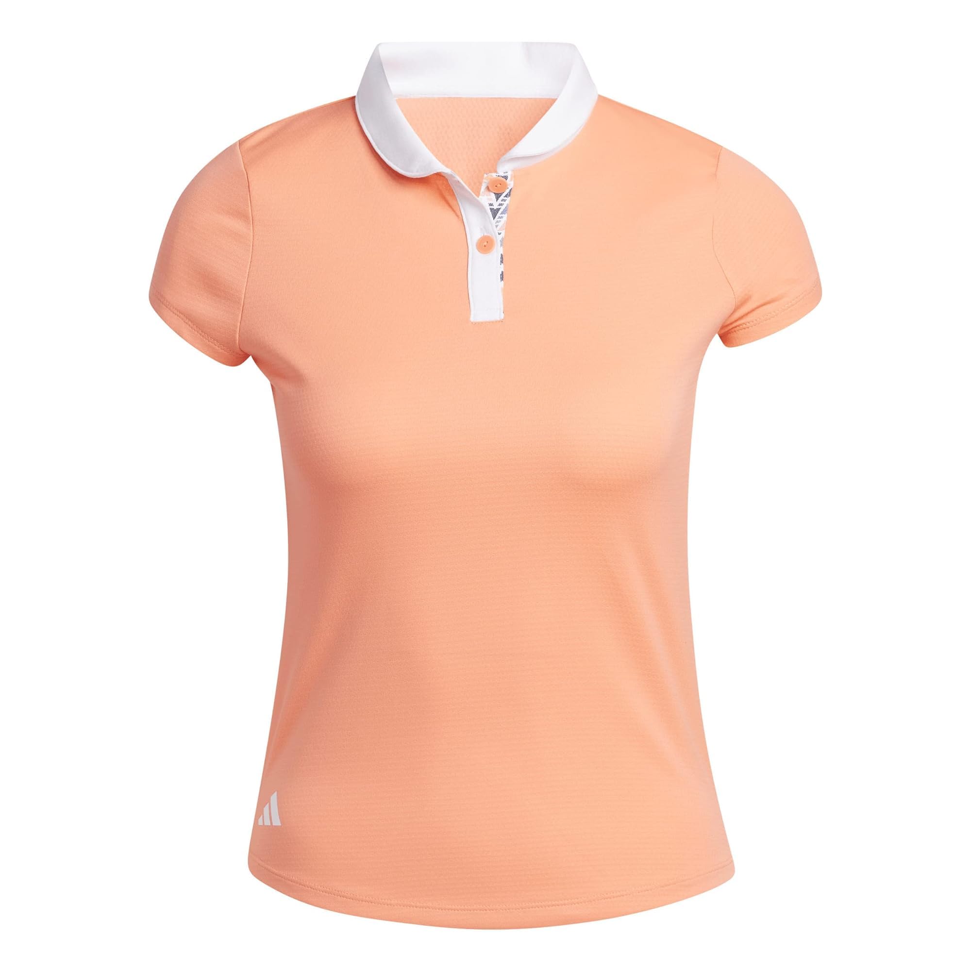 adidas Girl's Heat.RDY Golf Polo Shirt - Moisture-Wicking Performance Top for Junior Golfers - Perfect for Tournaments, Practice & Hot Weather Play