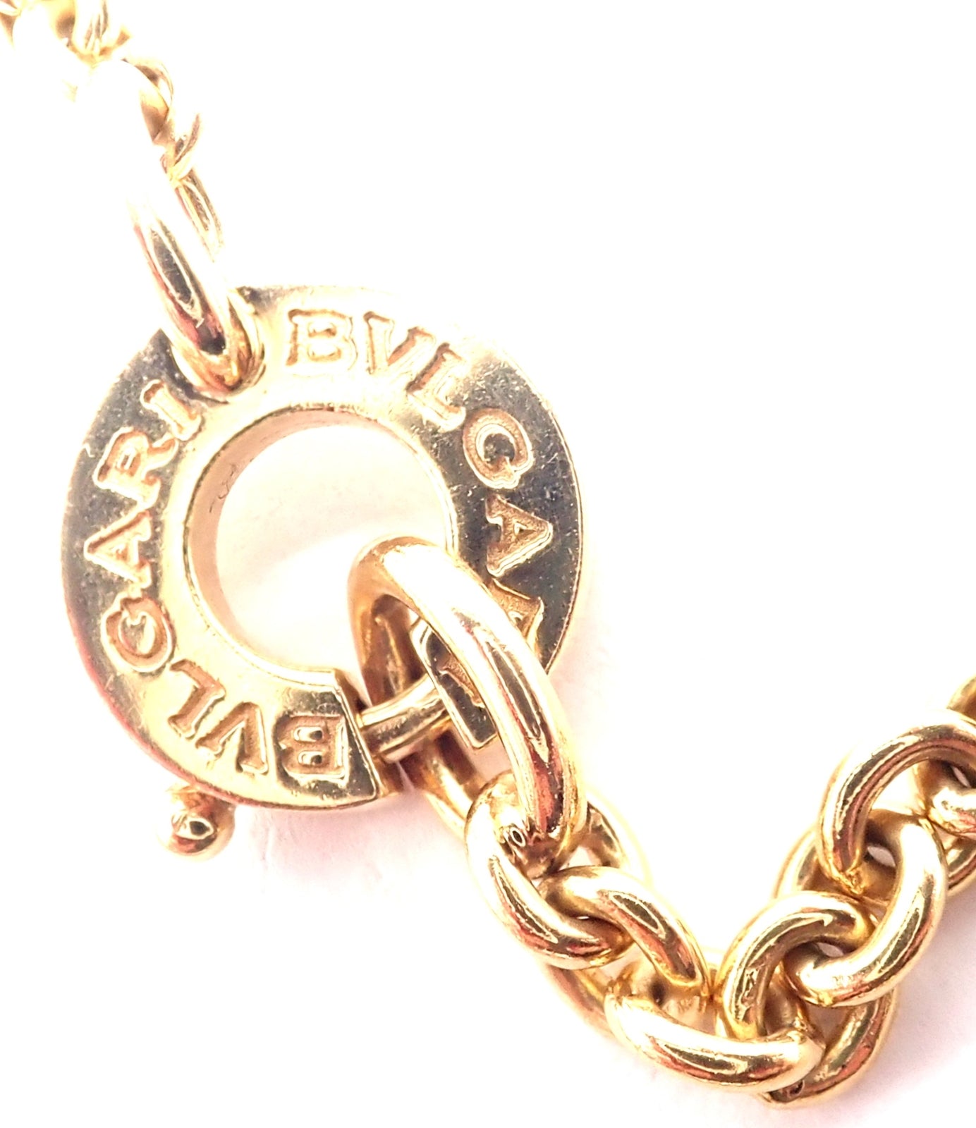 Authentic Bvlgari 18k Yellow Gold Antique Coin Monete 38