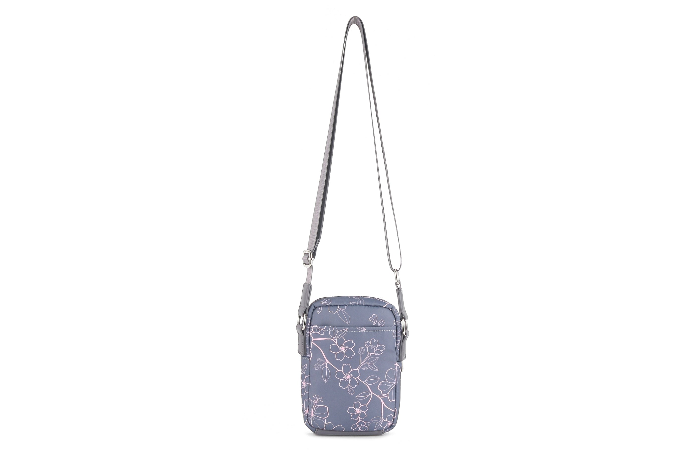 Ke'olu Small Crossbody Bag in Sakura Grey - Stylish & Compact Purse for Women, Perfect for Everyday Use, Travel, and Shopping
