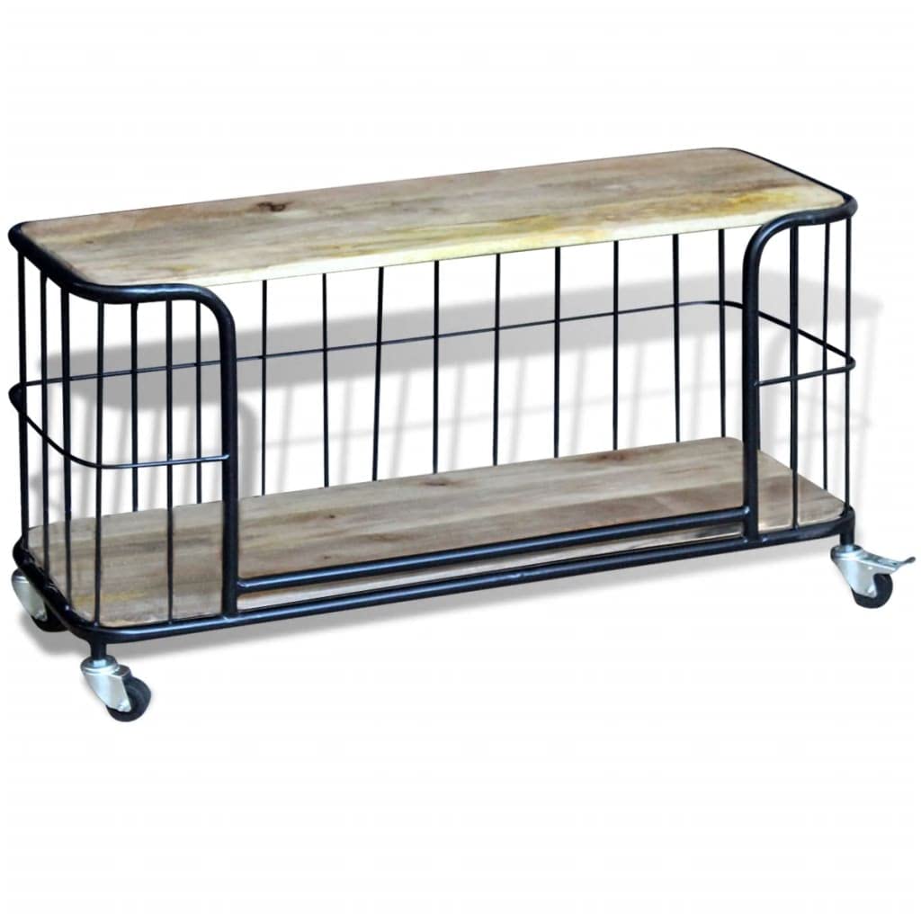 Modern TV Stand with Storage - 39.4