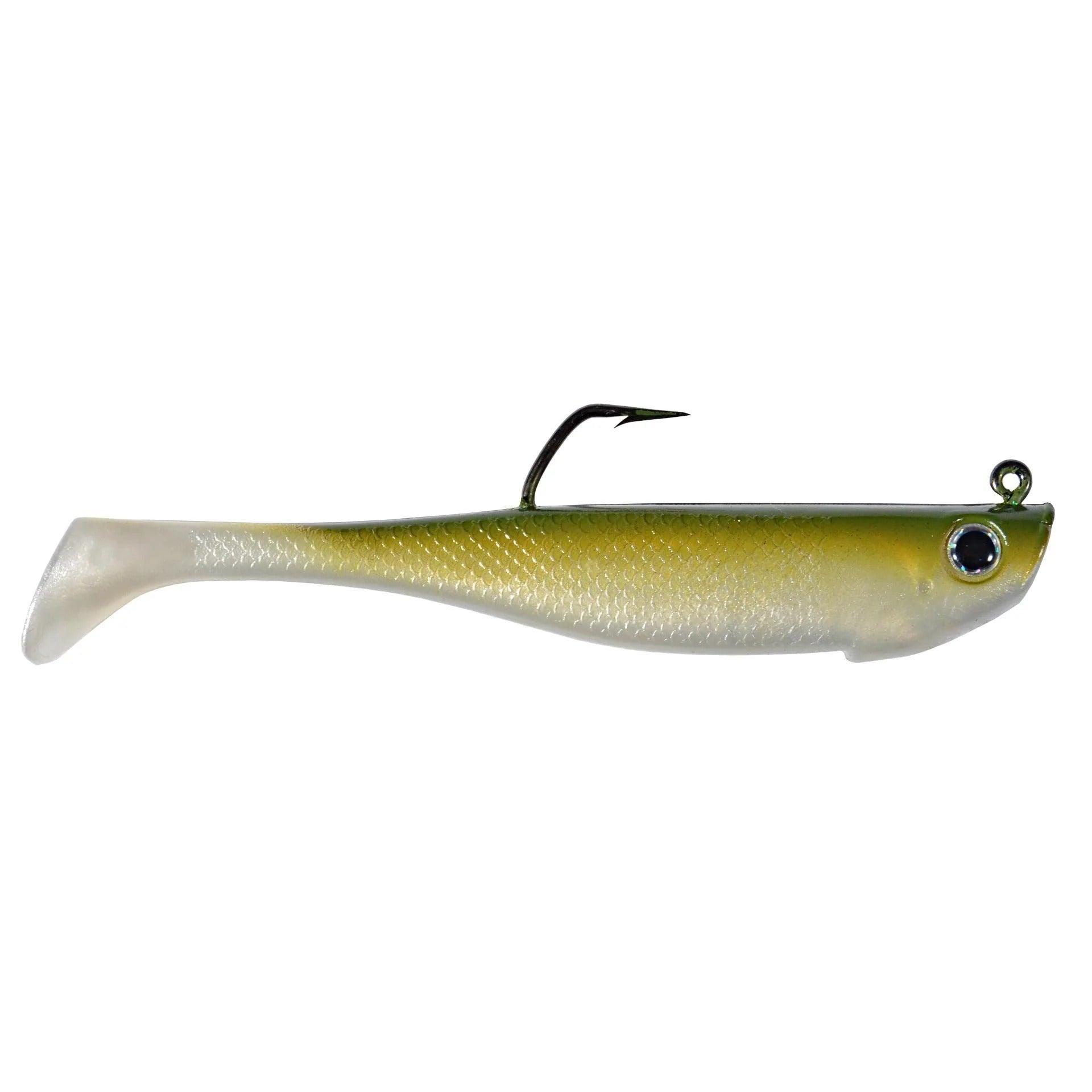 Hogy Pro Tail Paddles - Premium Fishing Paddle Tail Soft Plastic Lures for Bass, Walleye & Saltwater Fishing - Perfect for Kayak, Boat & Shore Fishing Adventures