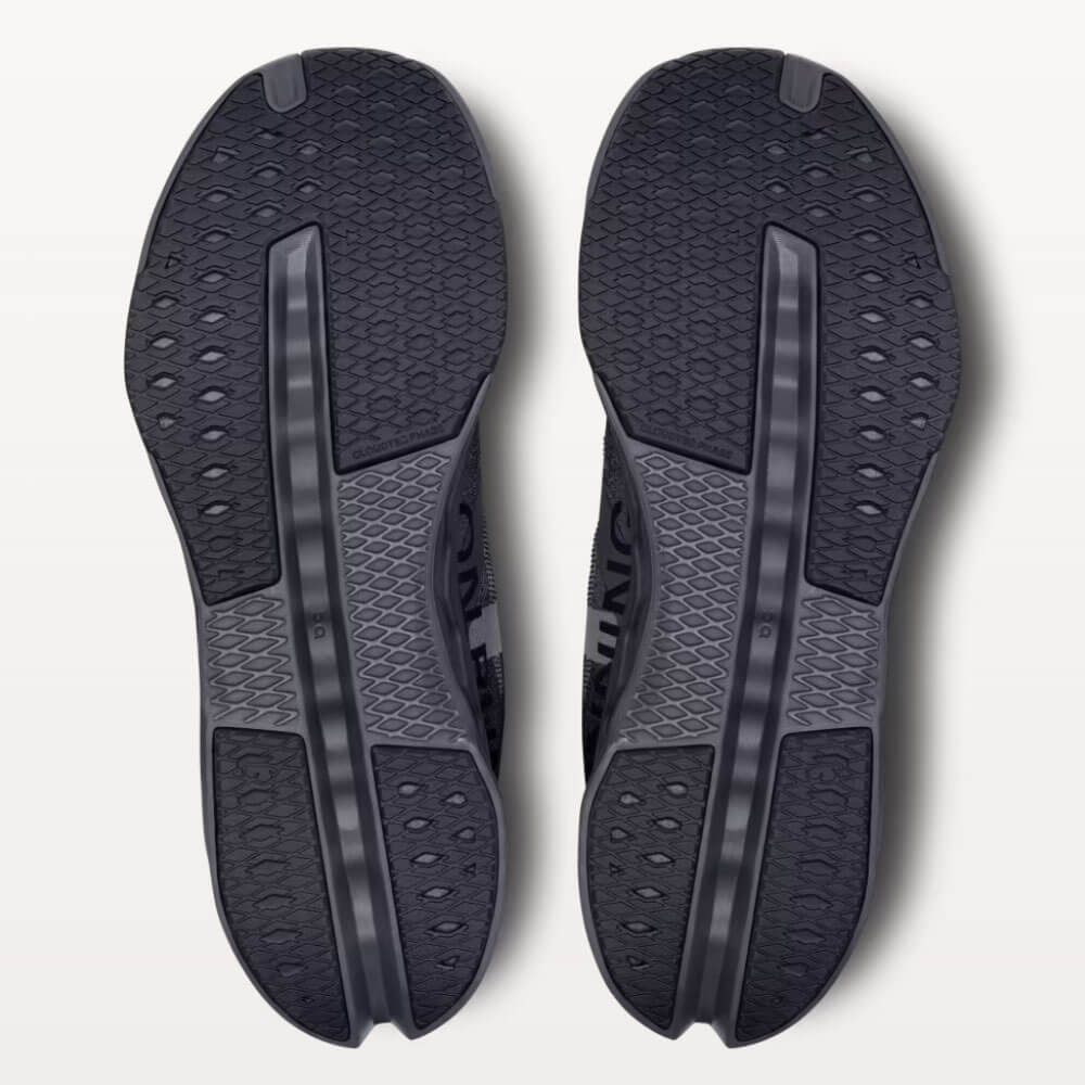 Men's Cloudsurfer Next Wide Running Shoes - Black/Eclipse - Lightweight & Cushioned for Long-Distance Running & Gym Workouts