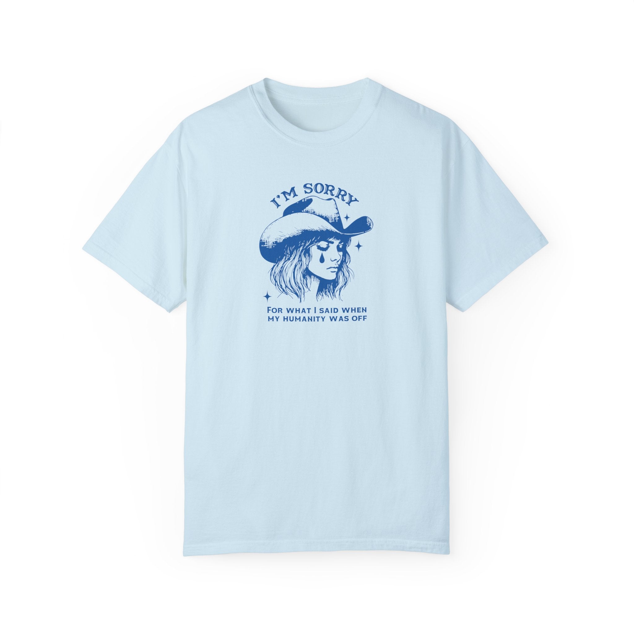 Sorry My Humanity Was Off T-Shirt - Funny Sarcastic Graphic Tee for Men & Women - Perfect for Casual Wear, Gifts & Humorous Occasions