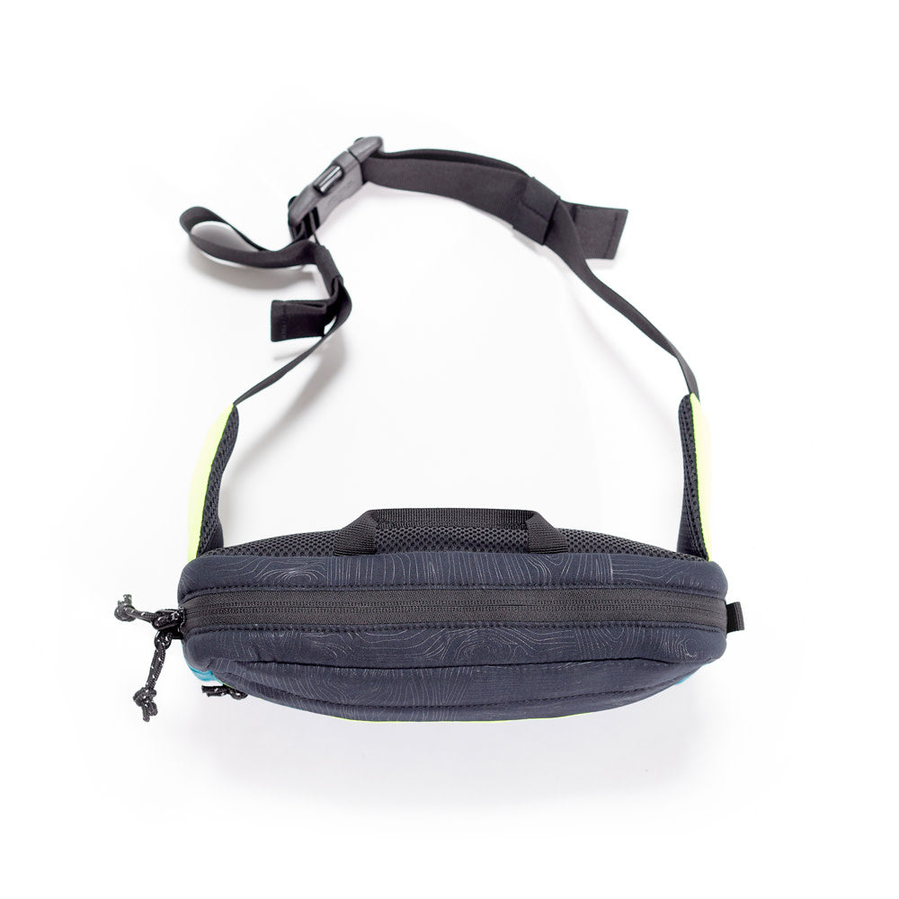 Looptworks Eco-Friendly Upcycled Hip Pack - Water-Resistant Waist Bag for Travel, Hiking & Everyday Use