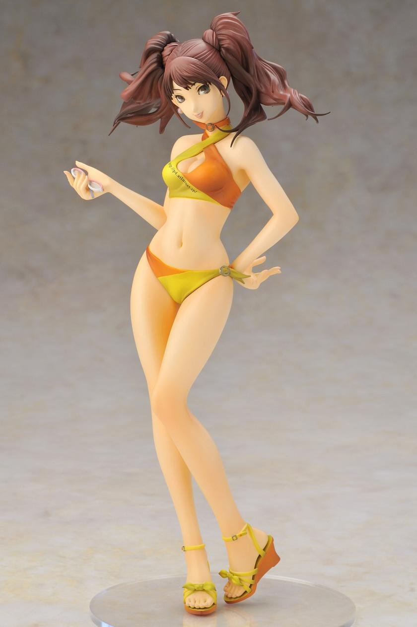 Persona 4 Rise Kujikawa Swimsuit Version 1/8 Scale PVC Figure - Anime Collectible for Display & Gifts