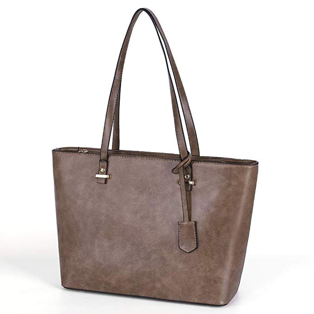 5-Pack Women's PU Leather Tote Handbag Set - Stylish Satchel Purse Collection for Work, Travel & Everyday Use