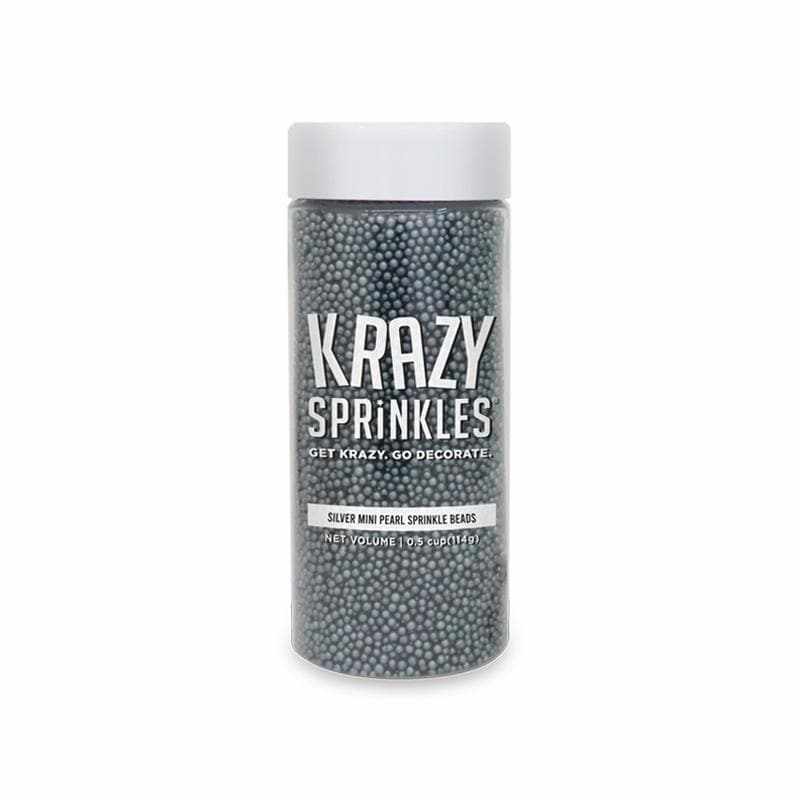 Christmas Collection Krazy Sprinkles Combo Pack B (4 PC Set) - Perfect for Holiday Baking, Cupcake Decorating & Cookie Making